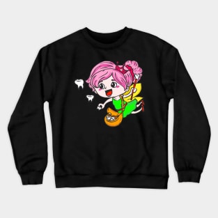 Mardi Gras Tooth Fairy Costume Original Gift Crewneck Sweatshirt